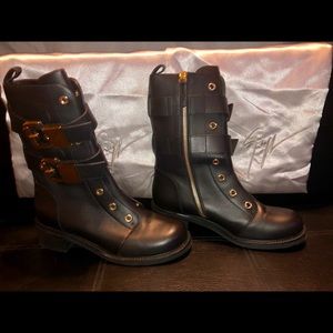 Giuseppe Zanotti Combat Boots